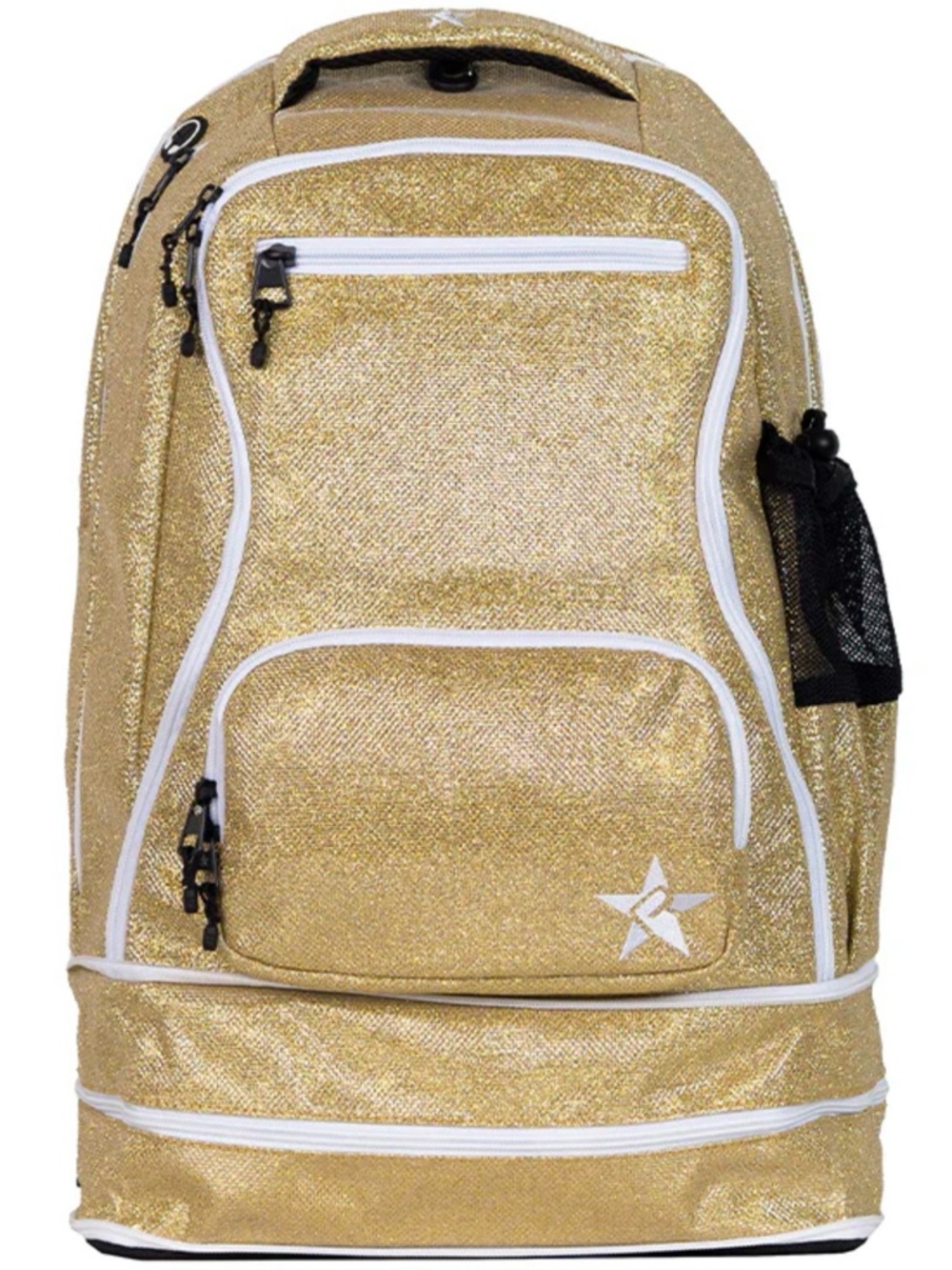 New without tags Rebel Sunrise gold backpack